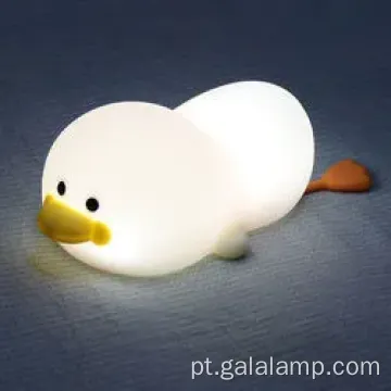 Luz de pato encantador para crianças de cabeceira de cabeceira